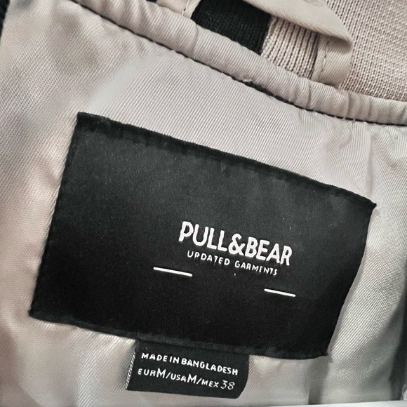 ASOS Pull&Bear Two Tone Jacket M - Picture 3 of 6